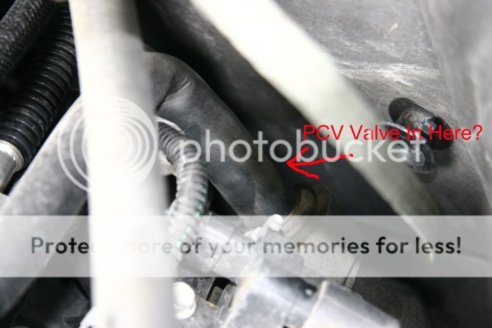 PCV Valve Location Closeup Photo by jbeall Photobucket